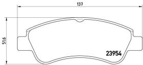 BREMBO P61066 - PASTILLA DE FRENO