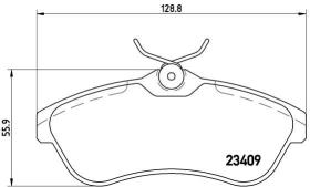 BREMBO P61075 - PASTILLA DE FRENO