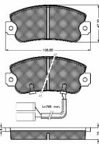 TRW 10318 - PASTILLAS ALFA ROMEO 33