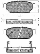 TRW 10566 - PASTILLAS MITS.CARISMA TR