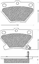 BSF 10741 - PASTILLAS TOYOTA YARIS 1.5 TS TR