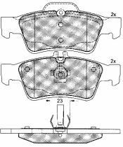 BSF 10793 - PASTILLAS MERCEDES E320CDI,E350[TR]