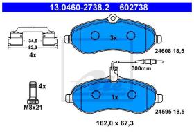 PEUGEOT 602738 - PASTILLA DE FRENO CITROEN JUMPY (7-