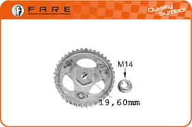 FARE 10520 - POLEA BARBOL LEVAS RENAULT DIESE