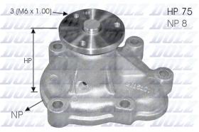 VALEO O144 - BOMBA AGUA VAUXHALL