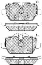 BSF 10782 - PASTILLAS BMW SERIE 1[E87][TR]