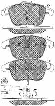 TEXTAR 10857 - PASTILLAS VOLKSW.TIGUAN 1.4 TSI(DL)