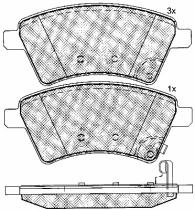 VILLAR 10860 - PASTILLAS FIAT SEDICI,SUZUKI SX4 02