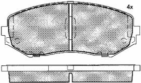 TRW 10886 - PASTILLAS SUZUKI GRAND VITARA 2005-