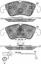 BSF 10904 - PASTILLAS AUDI A4 IV,A5,Q5