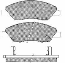 BSF 10931 - PASTILLAS NISSAN TIIDA