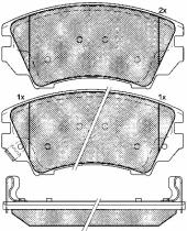 BSF 10934 - PASTILLAS OPEL ASTRA,INSIGNIA