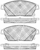 VILLAR 10960 - PASTILLAS CHEVROLET CRUZE,ASTRA J