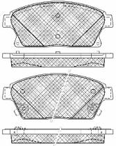 BSF 10960 - PASTILLAS CHEVROLET CRUZE,ASTRA J