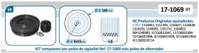 IJS 171069KIT - KIT POLEA CIGUEÑAL + POLEA ALTERNA. ADAP. A FORD