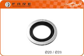 FARE 11813 - ARANDELA METAL-GOMA 20X28MM