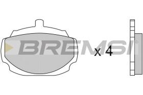 BREMSI BP2033 - JGO.PAST.FRENO ROVER MG B