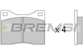 BREMSI BP2043 - JGO.PAST.FRENO BMW 5 BMW 6 BMW 02