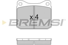 BREMSI BP2097 - JGO.PAST.FRENO MERCEDES 220D 240D 280D W 123