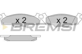 BREMSI BP2166 - JGO.PAST.FRENO SEAT CORDOBA SEAT IBIZA II