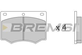 BREMSI BP2169 - JGO.PAST.FRENO FORD CAPRI FORD CORTINA FORD ESC