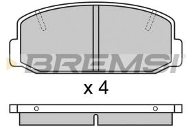 BREMSI BP2223 - JGO.PAST.FRENO TOYOTA CARINA TOYOTA CARINA SW T