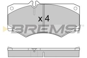 BREMSI BP2238 - JGO.PAST.FRENO MERCEDES G CLASS MERCEDES 230 ME