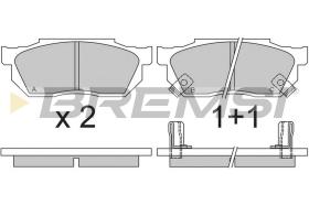 BREMSI BP2289 - JGO.PAST.FRENO HONDA PRELUDE