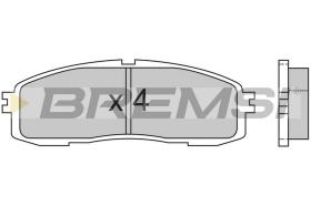 TRW BP2362 - JGO.PAST.FRENO TOYOTA SOARER TOYOTA SUPRA TOYOT