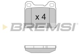 BREMSI BP2383 - JGO.PAST.FRENO VOLVO 142 VOLVO 144 VOLVO 145 V