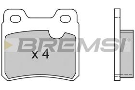 TRW BP2418 - JGO.PAST.FRENO OPEL ASTRA OPEL CALIBRA OPEL KAD