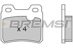 BREMSI BP2418 - JGO.PAST.FRENO OPEL ASTRA OPEL CALIBRA OPEL KAD