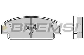 BREMSI BP2492 - JGO.PAST.FRENO TOYOTA CELICA SUPRA