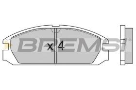 BREMSI BP2503 - JGO.PAST.FRENO HONA CRX HONDA INTEGRA