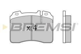 BREMSI BP2506 - JGO.PAST.FRENO MERCEDES 190 E W124 CE SL TE