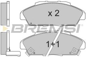 BREMSI BP2519 - JGO.PAST.FRENO ACURA LEGEND ACURA LEGEND II ACU