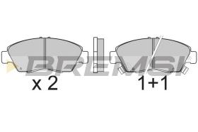 TRW BP2547 - JGO.PAST.FRENO HONDA CIVIC HONDA JAZZ HONDA CIV