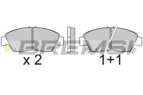 BREMSI BP2547 - JGO.PAST.FRENO HONDA CIVIC HONDA JAZZ HONDA CIV