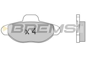 TRW BP2552 - JGO.PAST.FRENO FIAT CINQUECENTO FIAT SEICENTO F