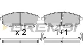 TRW BP2569 - JGO.PAST.FRENO NISSAN MAXIMA NISSAN 200SX