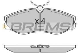 VILLAR BP2624 - JGO.PAST.FRENO FORD MAVERICK NISSAN SERENA NISS
