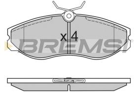 BREMSI BP2624 - JGO.PAST.FRENO FORD MAVERICK NISSAN SERENA NISS