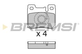 BREMSI BP2631 - JGO.PAST.FRENO MERCEDES E 200 MERCEDES 190 MERC