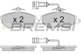 BSF BP2637 - JGO.PAST.FRENO AUDI A4 AUDI A4 AVANT