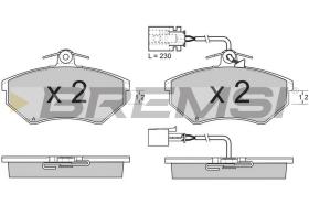 BREMSI BP2638 - JGO.PAST.FRENO OPEL VECTRA (B) SAAB 9 3 SAAB 90