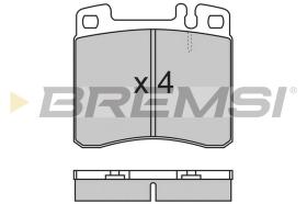 BREMSI BP2662 - JGO.PAST.FRENO MERCEDES 300