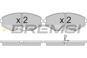 BREMSI BP2698 - JGO.PAST.FRENO NISSAN MAXIMA QX