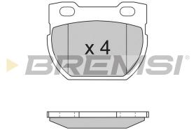 TRW BP2716 - JGO.PAST.FRENO LAND ROVER DEFENDER 110