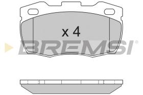 TRW BP2717 - JGO.PAST.FRENO LAND ROVER LAND ROVER DEFENDER