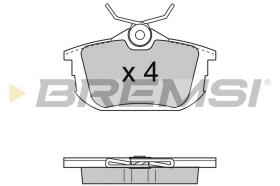 BREMSI BP2742 - JGO.PAST.FRENO MITSUBISHI CARISMA MITSUBISHI SP